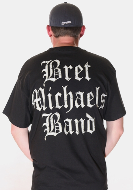 bret michaels band t shirts