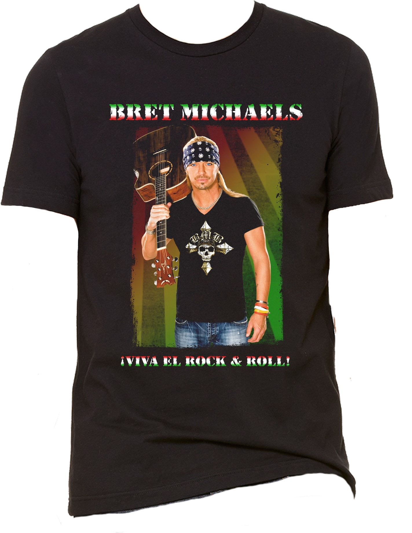 Bret Michaels ¡Viva El Rock and Roll! Unisex Tee